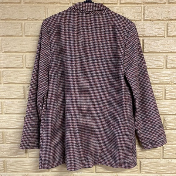 Vintage Willow Ridge Maroon/Brown Blazer Sz 10 - Picture 4 of 6
